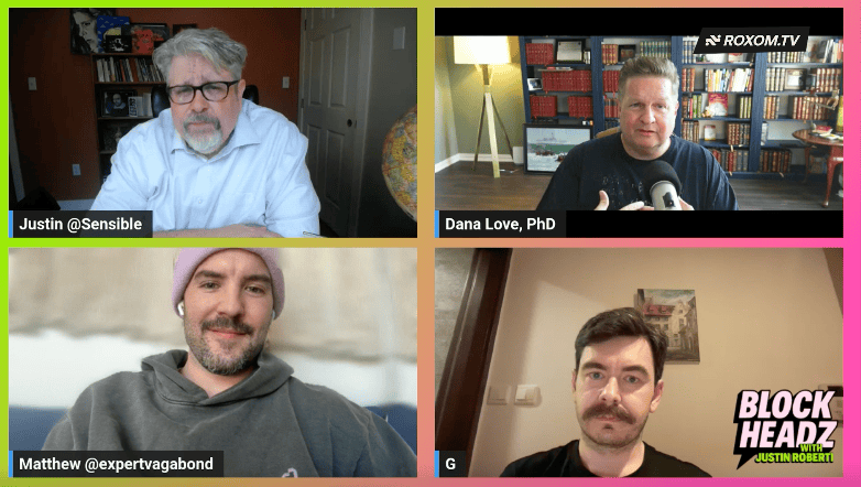 PoobahAI media coverage on BlockHeadz on RoxomTV